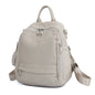 Zency Women's Genuine Leather Backpack High-Quality School Bag Travel Female Shopper Shoulder Satchel Rucksack Commuter