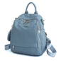 Zency Women's Genuine Leather Backpack High-Quality School Bag Travel Female Shopper Shoulder Satchel Rucksack Commuter