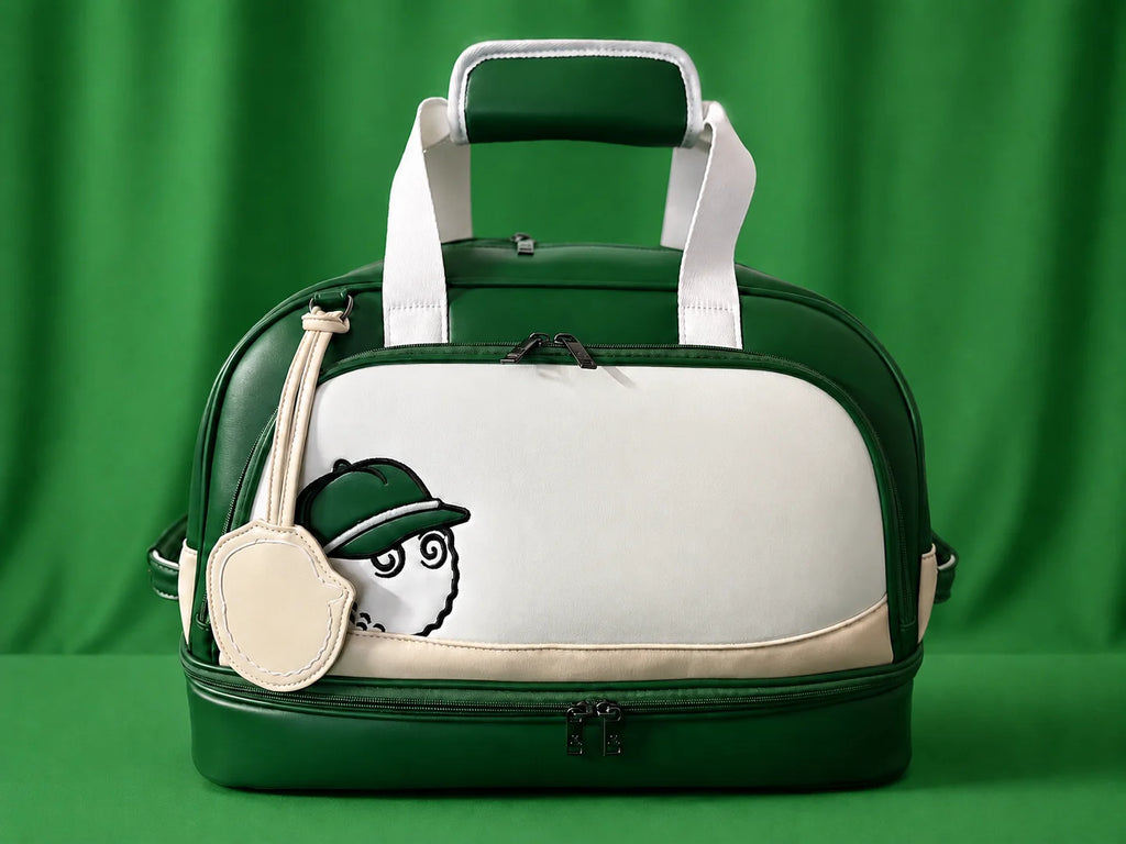 2026 Golf Clothes Bag Portable Travel Handbag Men Women Duffel Bag with Separate Shoe Compartment