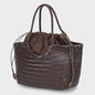 Brand Hand-woven Tote Bag French Genuine Leather Large Vegetable Basket Bag With Woven Inner Pocket Shoulder Underarm Tote Bag