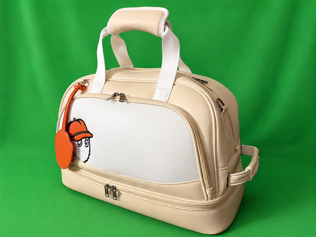 2026 Golf Clothes Bag Portable Travel Handbag Men Women Duffel Bag with Separate Shoe Compartment