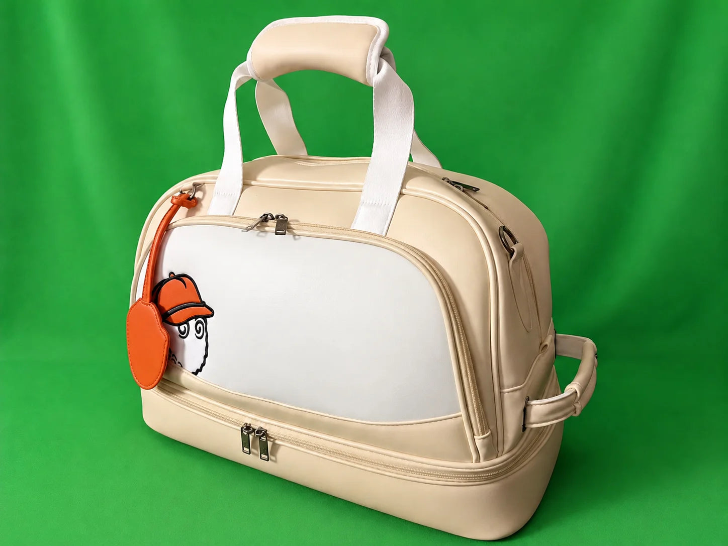 2026 Golf Clothes Bag Portable Travel Handbag Men Women Duffel Bag with Separate Shoe Compartment