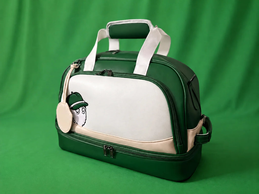 2026 Golf Clothes Bag Portable Travel Handbag Men Women Duffel Bag with Separate Shoe Compartment
