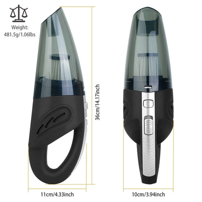 Car Handheld Vacuum Cleaner Cordless Rechargeable Hand Vacuum Portable