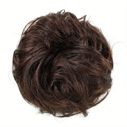 Human Hair Messy Bun Hair Piece for Women