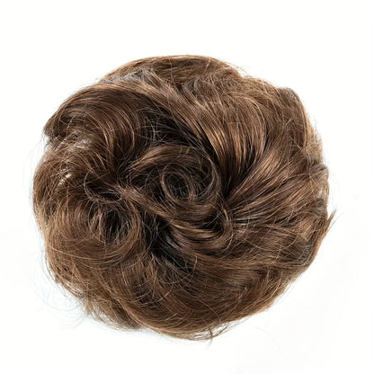Human Hair Messy Bun Hair Piece for Women