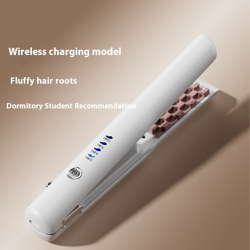Mini Wireless Hair Straightener & Curler