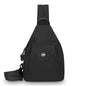 Women's Lightweight Mini Backpack, Oxford Cloth Chest Bag with Anti-theft Function, Simple Stylish Versatile Convertible Daypack